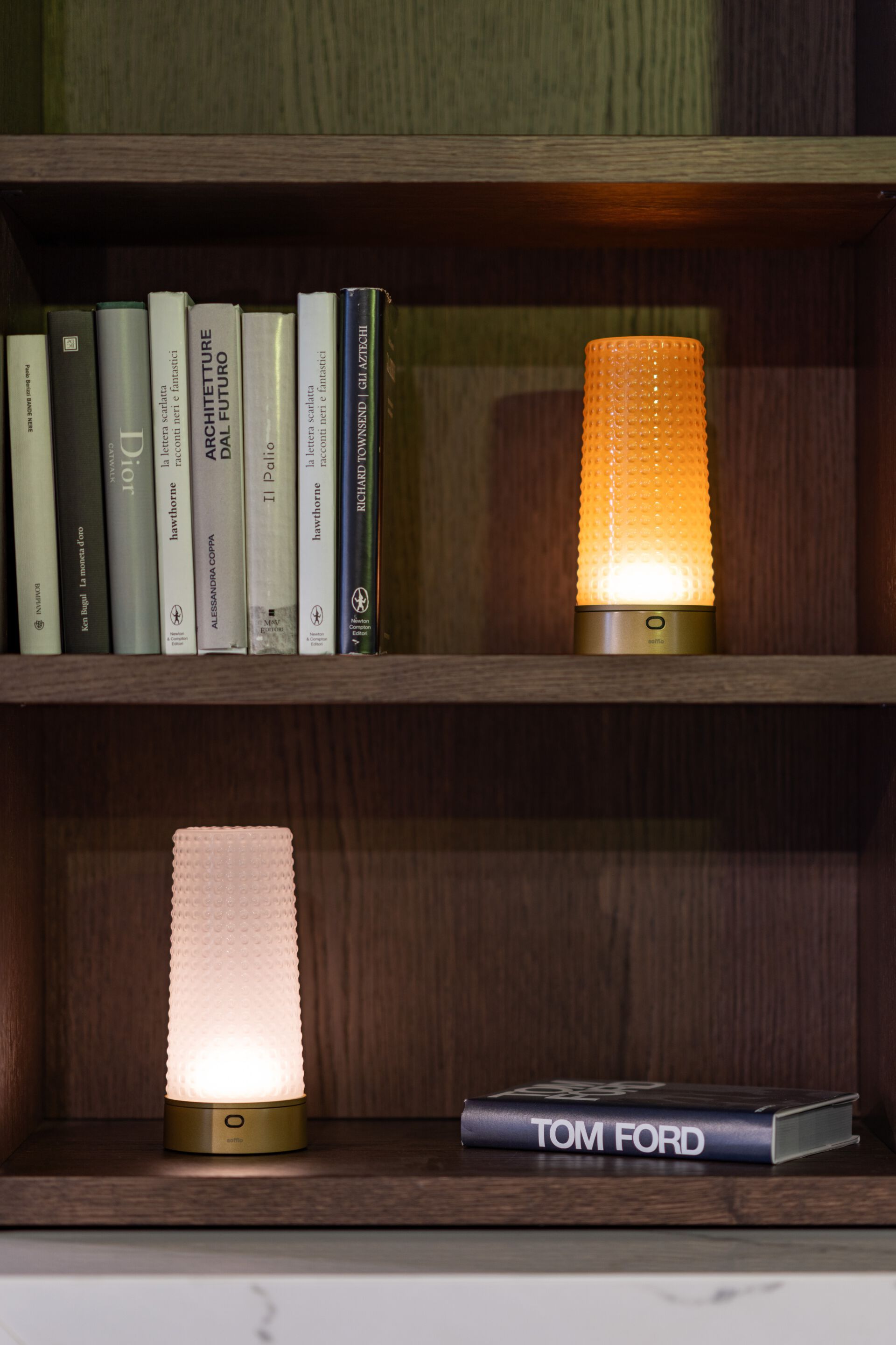 Алюминиевая аккумуляторная настольная лампа Zafferano Puff ARCH-00129191 - Вид №1