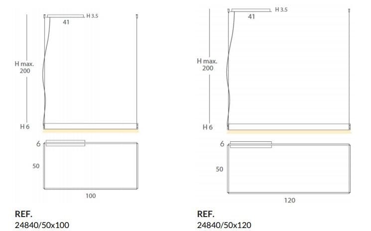 Алюминиевый светодиодный подвесной светильник Olé Lighting Manolo ARCH-00105216 - Вид №7