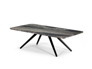 Прямоугольный мраморный журнальный столик