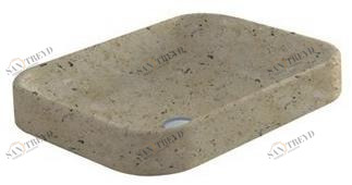 5417tr Накладная раковина на столешницу  овальная Galassia MEG11