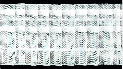 2701 Лента шторная 60 мм белый Santreyd 