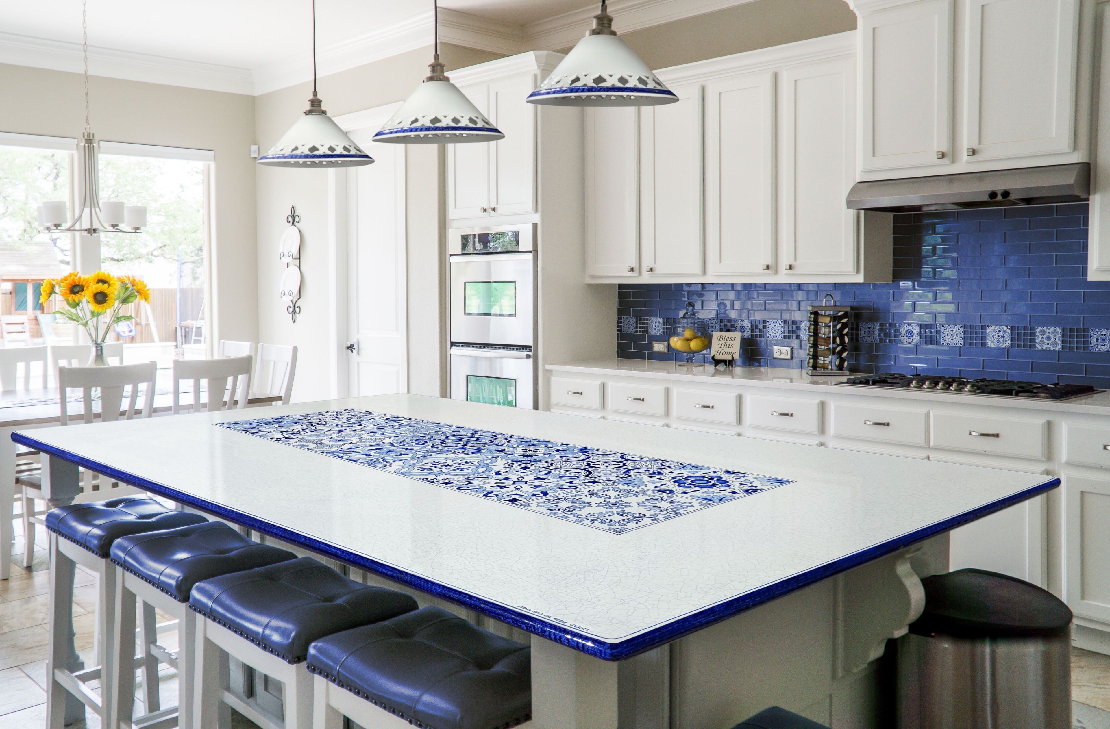 Прямоугольный стол из лавового камня Grandi Maioliche Ficola классическая ARCH-00081163 - Вид №2