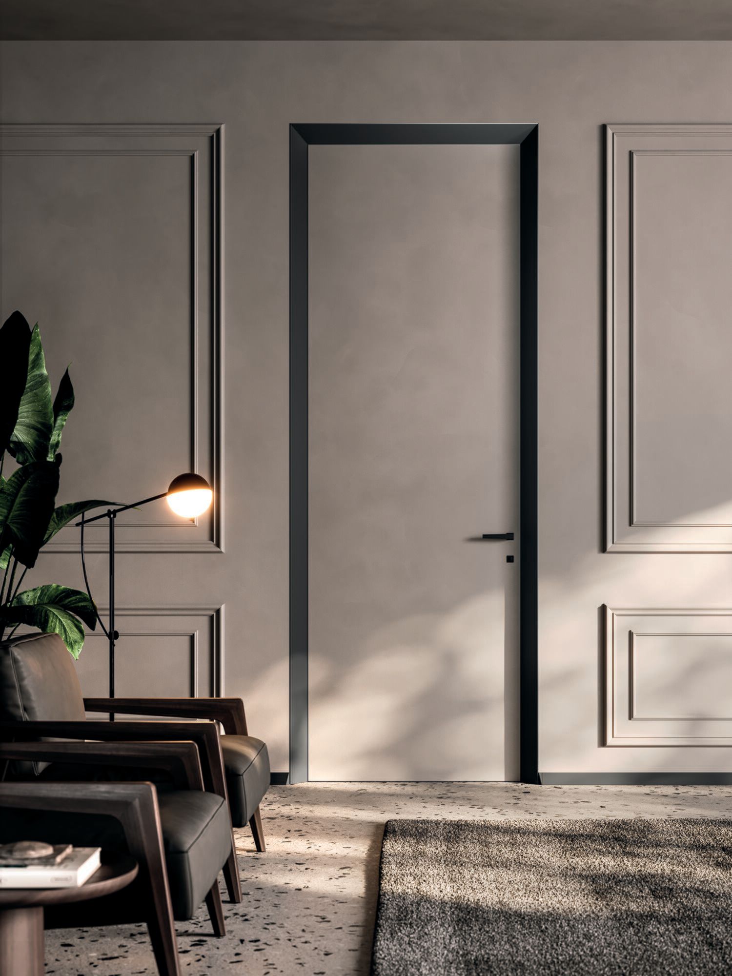 Необработанная дверная панель с покрашенной грунтовкой Eclisse дверные панели ARCH-00113275 - Вид №8