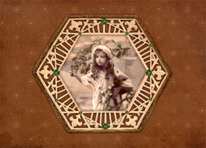 01862 Декупажная карта 21 x 29.7 см "Еловые веточки" Чип-Арт