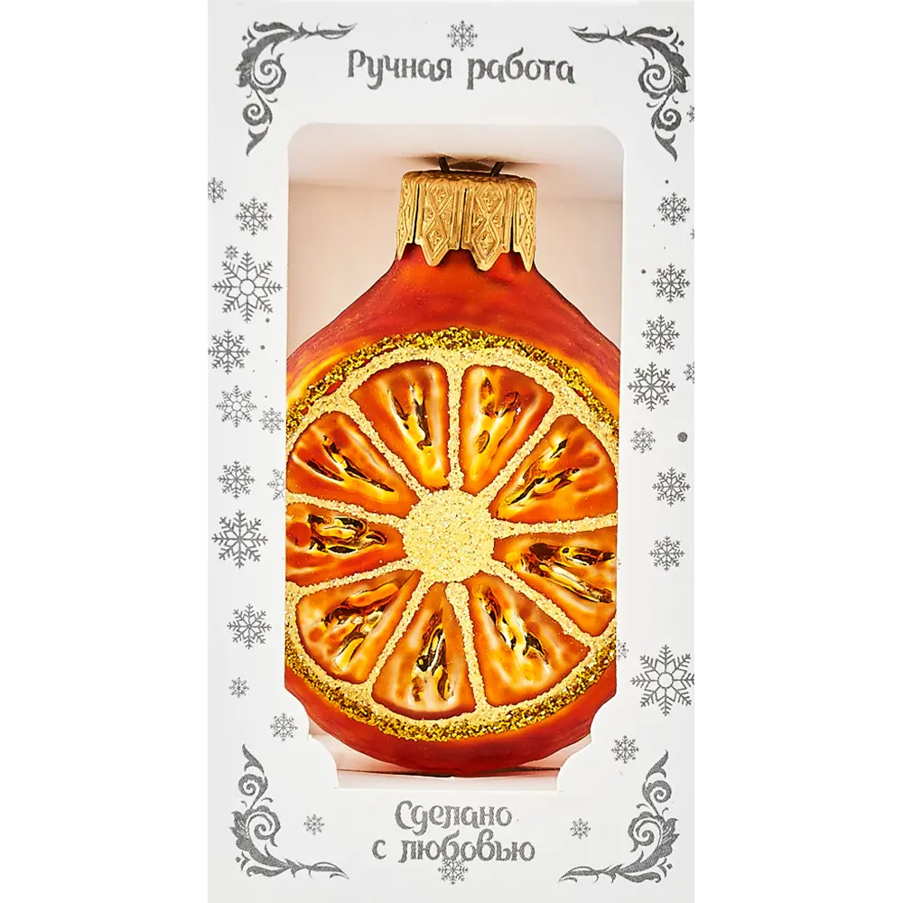 82856239 Елочное украшение «Апельсин» STLM-1499926 Santreyd  - Вид №4