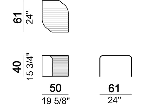 Стеклянный журнальный столик Arketipo BLACKJOY ARCH-00000216 - Вид №1