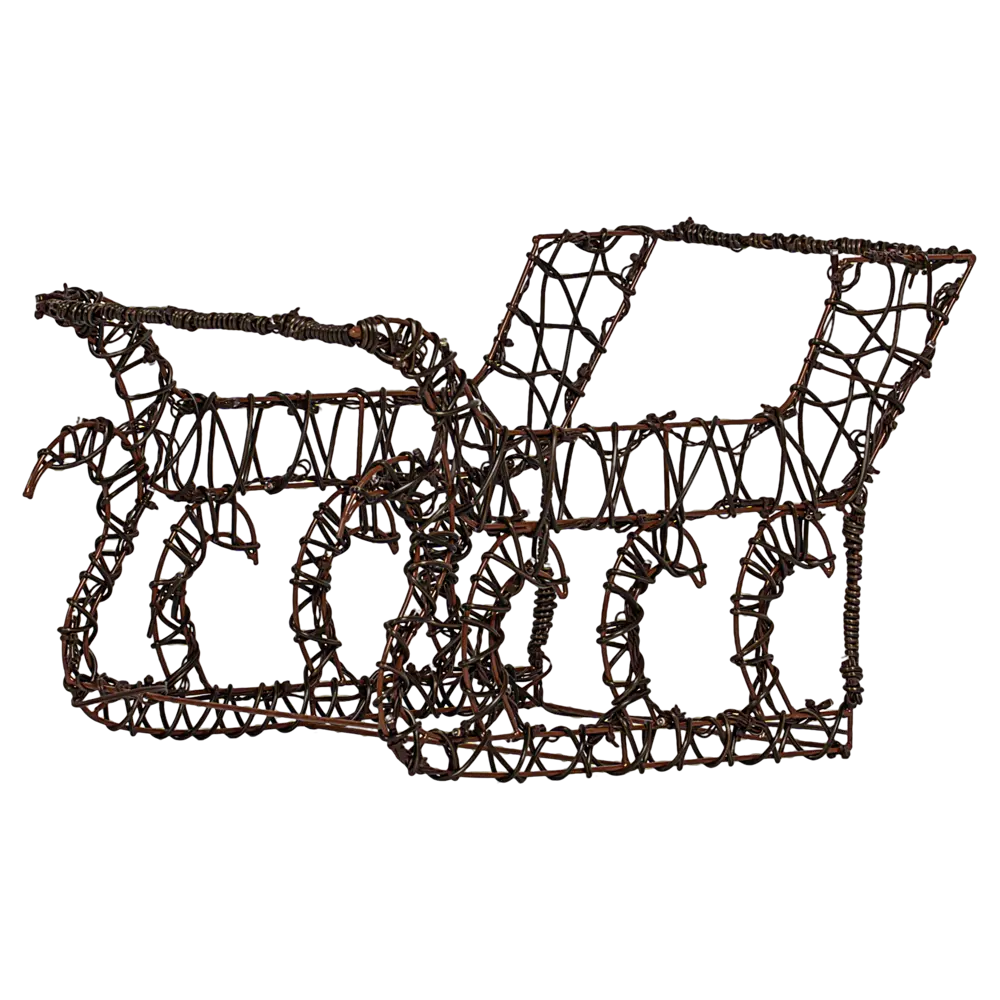 89367763 Набор светящихся новогодних фигур "Олени с санями" IP44 240LED STLM-1395751 Santreyd  - Вид №9
