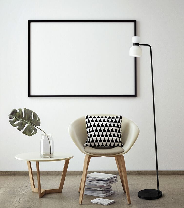 Регулируемая металлическая напольная лампа Miloox ARCH-00011619 - Вид №1