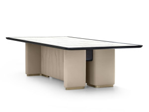 Стол для совещаний из каррарского мрамора