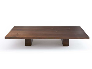 Прямоугольный садовый столик из красного дерева