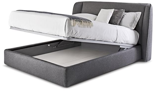 TUMIDEI Кровать для хранения, обитая тканью sun-id-1463297 - Вид №1