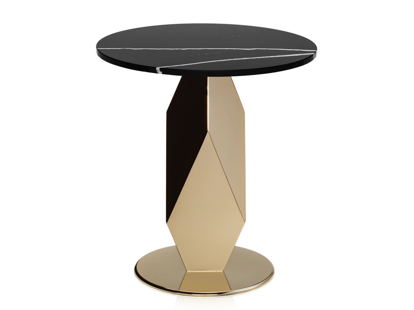 Круглый стол со стальным основанием Vela Arredamenti Кристалл ARCH-00116926