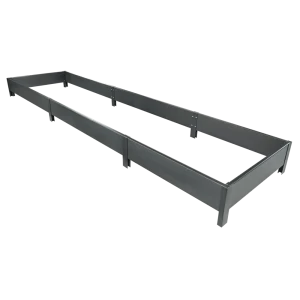 Высокая грядка 400x100x20 см графит 89458969 STLM-2161378