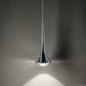 Studio Italia Design RAIN SO 156002 brushed chrome светильник подвесной