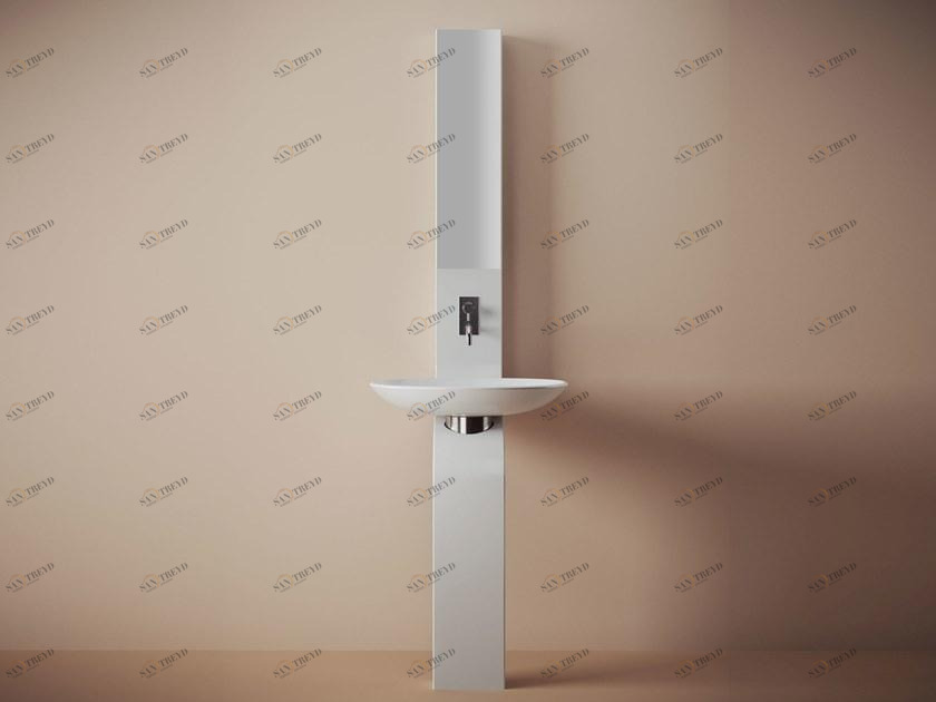 Lfa006 Пьедестал для раковины овальная ArtCeram La fontana 2.0