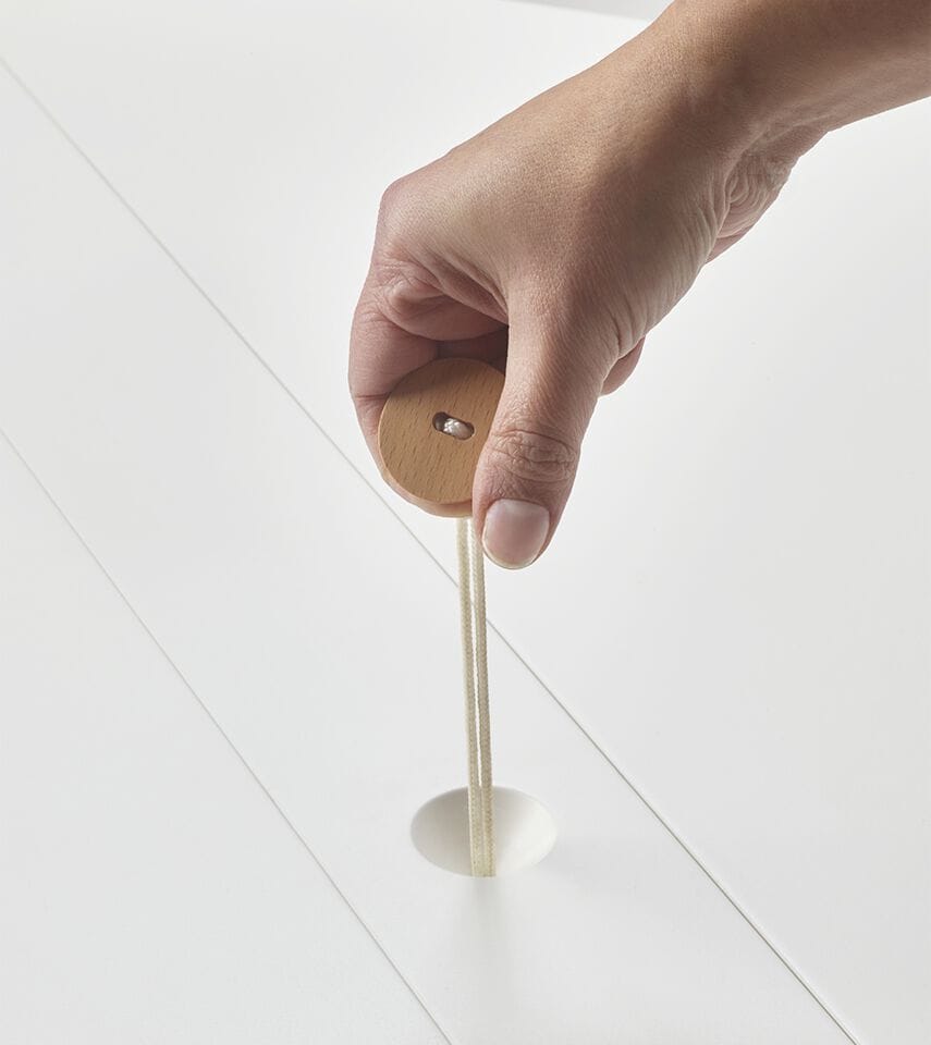 Квадратный складной стол из бука Bottega Ghianda GABBIANO ARCH-00047607 - Вид №2