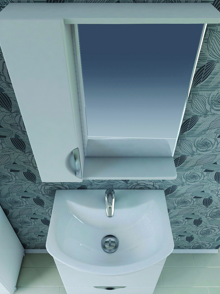 Тумба с раковиной Callao 600 (Балтика)600⨉300⨉830 мм белый Santreyd sun-id-664548 - Вид №3