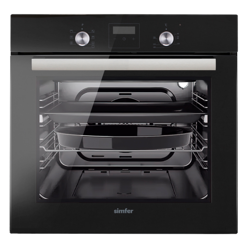 5346996 Электрический духовой шкаф Simfer B6ES58016 черный STDN-0015037
