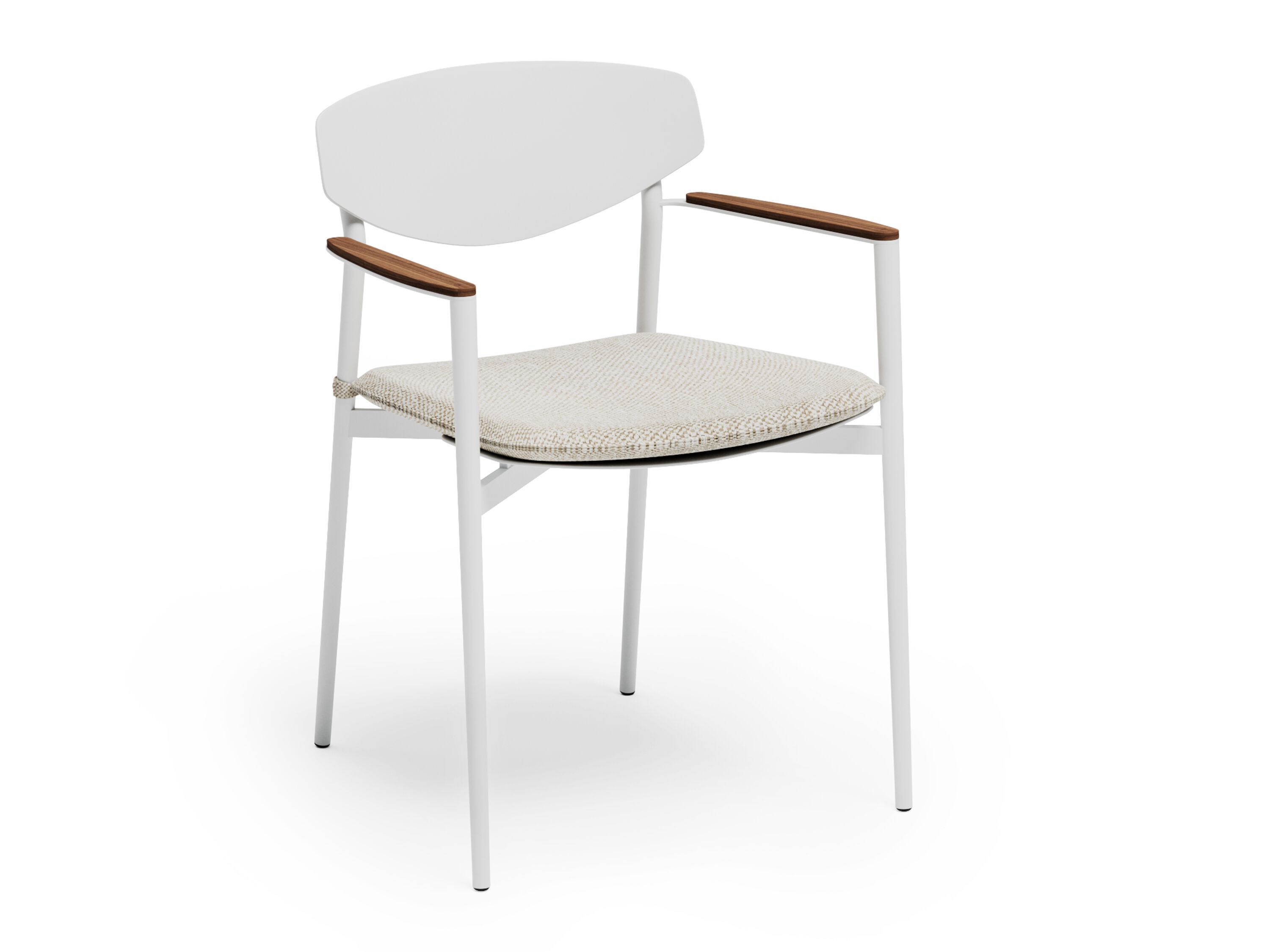 Алюминиевый штабелируемый садовый стул с подлокотниками Atmosphera оригами ARCH-00078253 - Вид №13