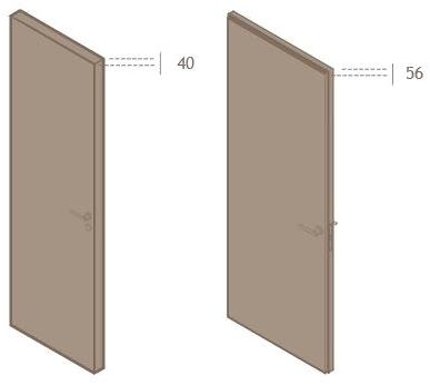 PIVATO Распашная дверь из дерева заподлицо со стеной sun-id-1365178 - Вид №17
