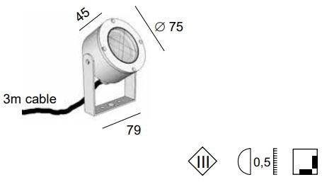 BEL-LIGHTING Светодиодная иммерсионная лампа Saturn 8029f  - Вид №2