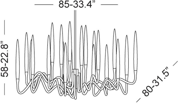 Il Pezzo Mancante Люстра из латуни Il pezzo 3 sun-id-1501730 - Вид №7