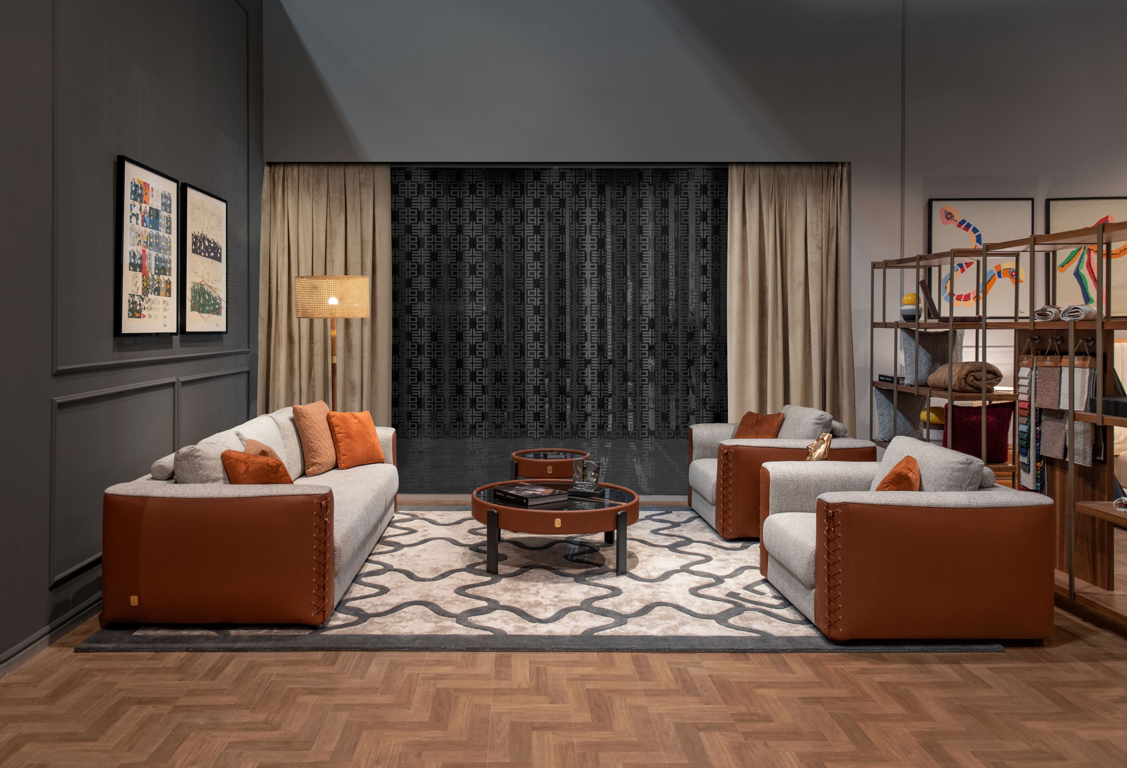 Мраморный низкий круглый журнальный столик Formitalia KEAN ARCH-00044657 - Вид №10