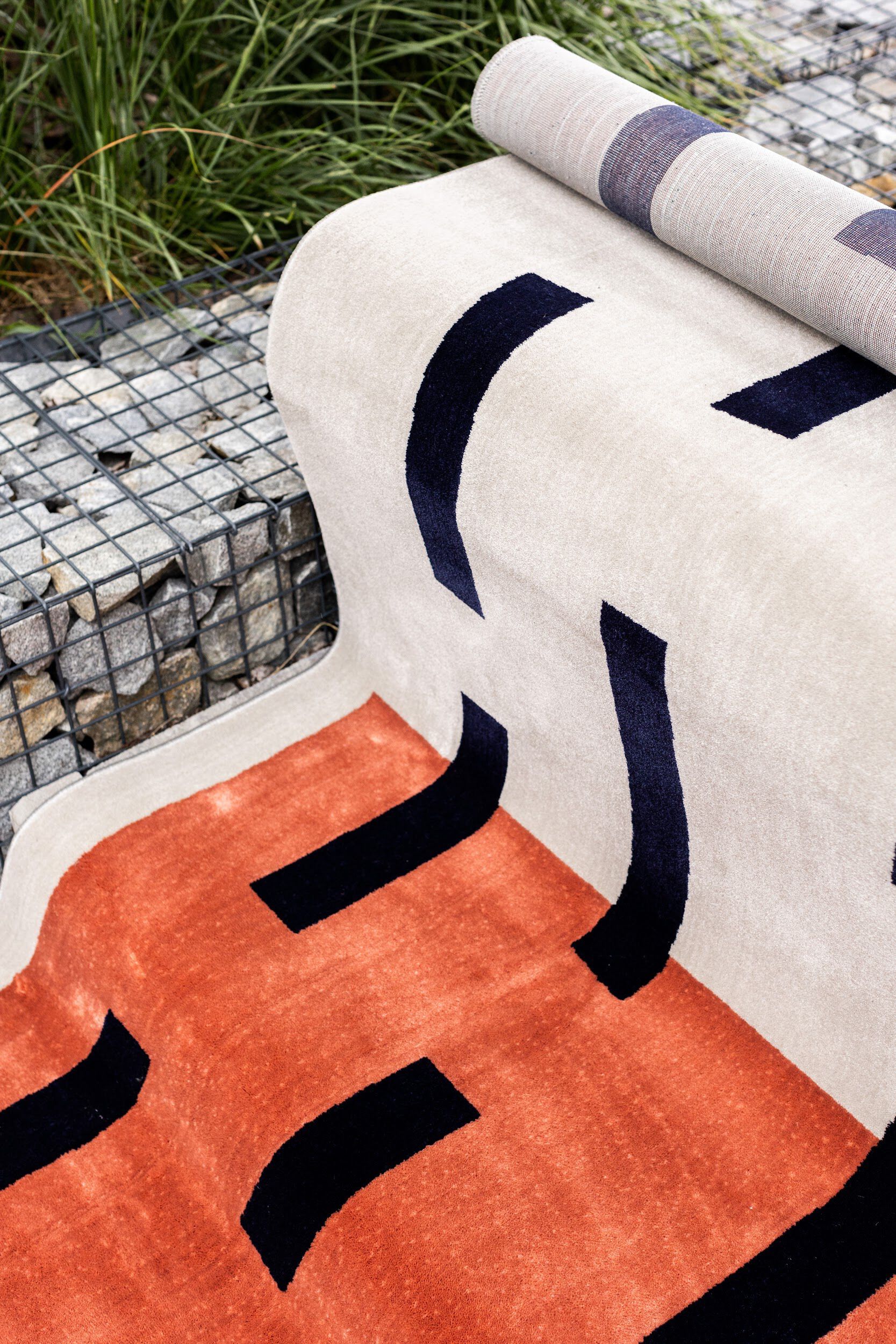 Прямоугольный ковер с рисунком из полипропилена Shishka Project FIJI 2 ARCH-00100586 - Вид №3