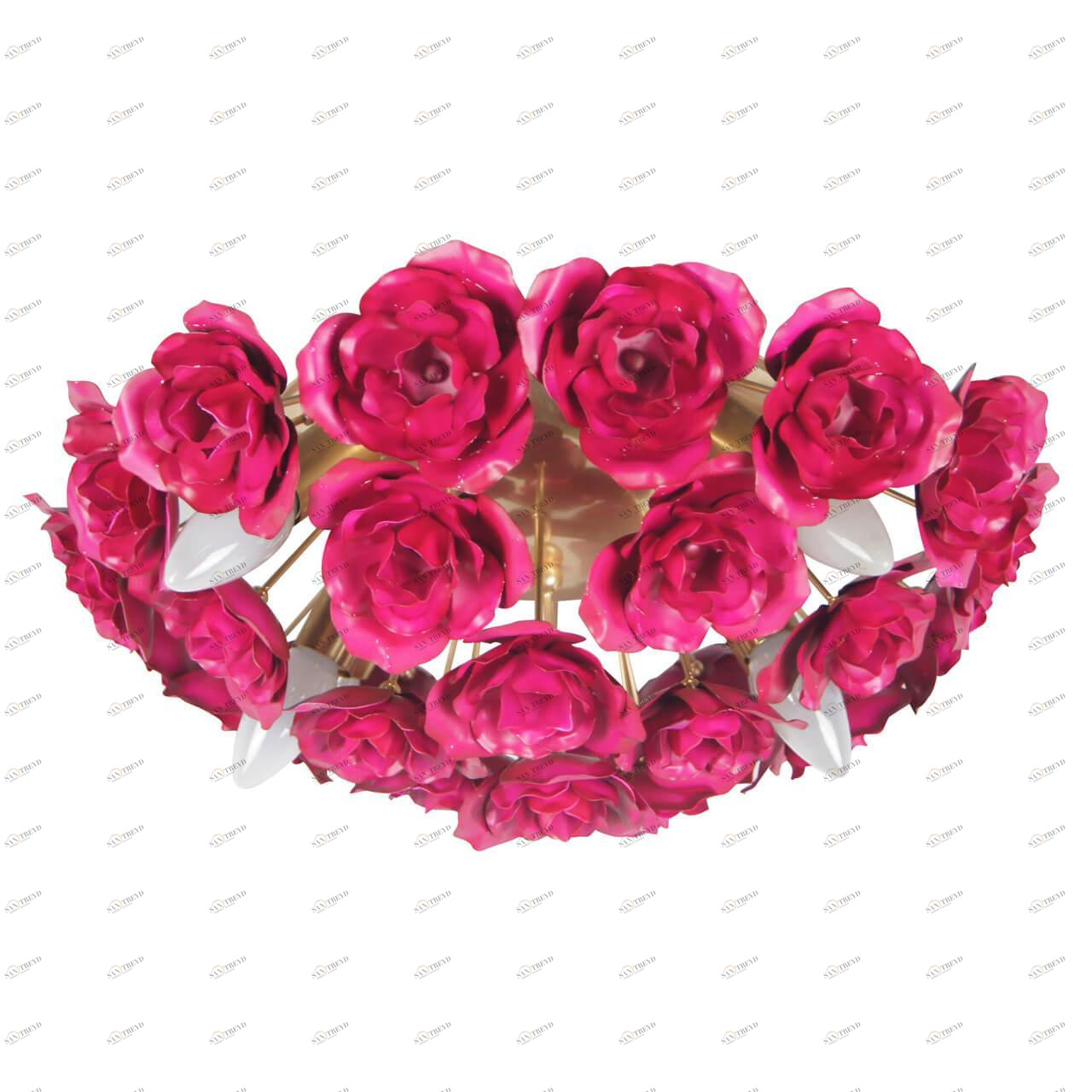 Потолочная люстра MW-Light Розенхейм 615011206 красная MW-LIGHT ДИЗАЙНЕРСКИЕ, РОЗЕНХЕЙМ 194075 Красный 