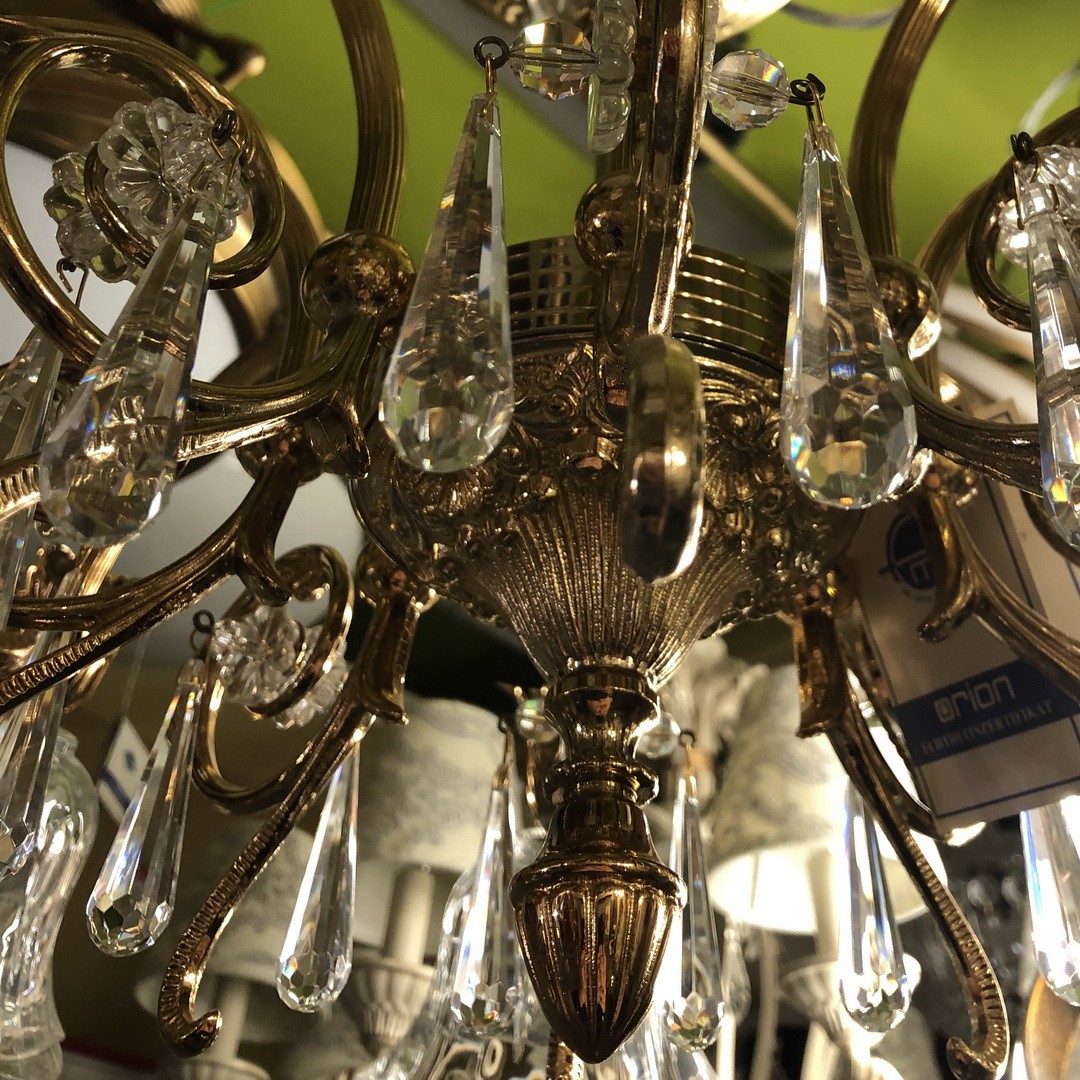 Orion LU 2392/8 gold LA BOHEME люстра потолочная 80411 - Вид №2