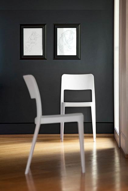 Midj Штабелируемый стул из полипропилена Nené sun-id-1493470 - Вид №11