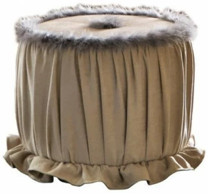 Martini Interiors Круглый пуф из ткани Emozioni