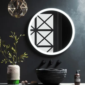 Зеркало круглое OMEGA GLASS с LED-подсветкой и сенсорным диммером 82540303