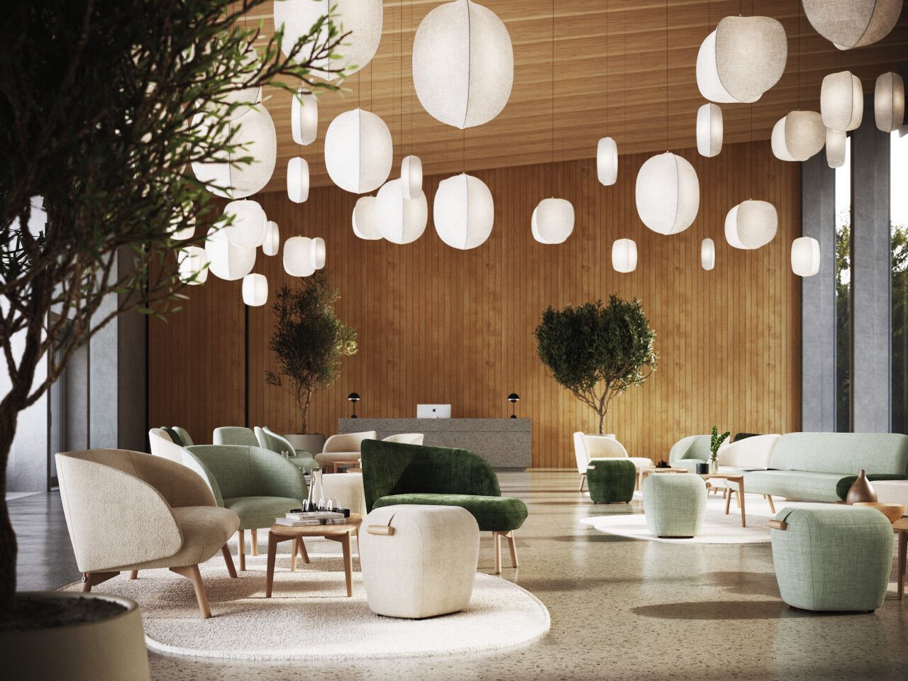 Мягкий шезлонг из ткани Mobitec THALIA R02 ARCH-00119857 - Вид №7