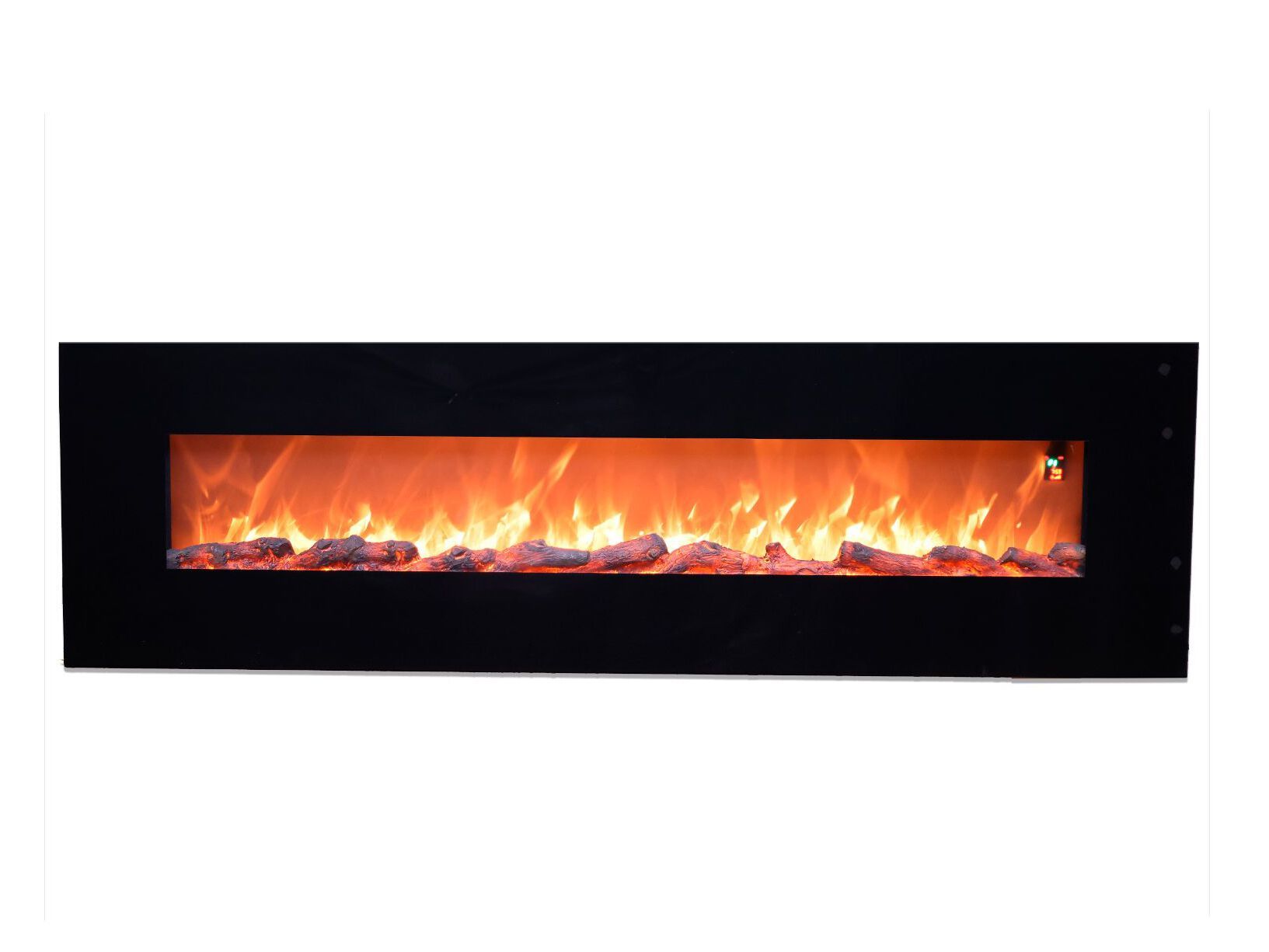 Настенный электрический стальной и стеклянный камин SINED PORDOI ARCH-00036268