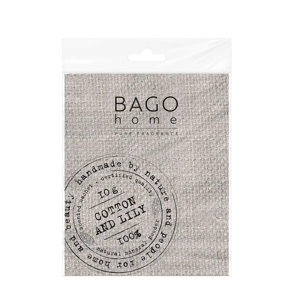 Саше ароматическое Bago Home Хлопок и лилия 10г 84999589 STLM-2171583  - Вид №1