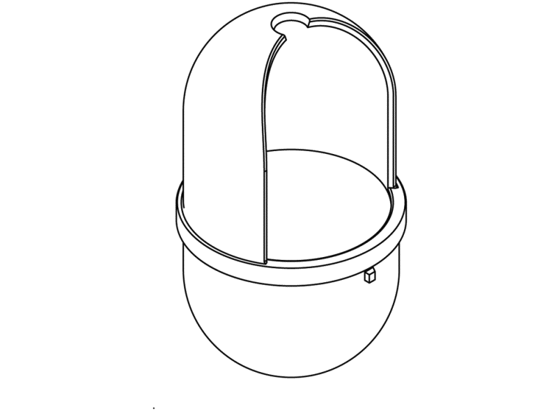 62850 Контейнер для туалетных щеток Active+ HEWI System 111 | Polyamid  - Вид №1