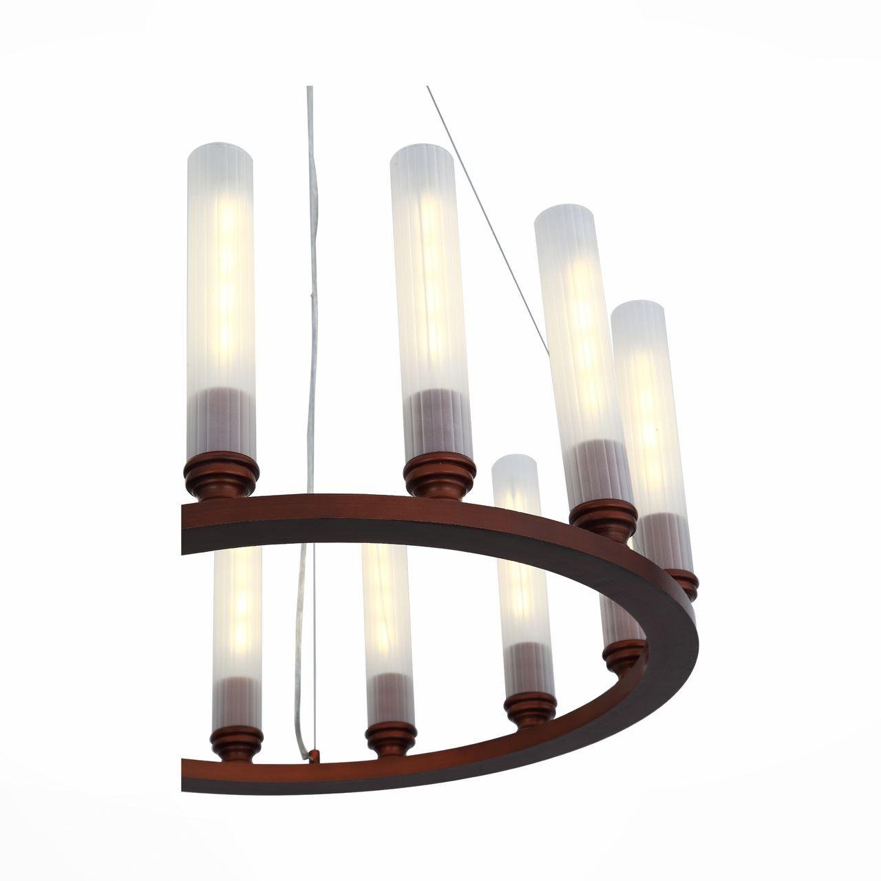 Подвесная светодиодная люстра ST Luce Unica SL262.703.12 ST LUCE ДИЗАЙНЕРСКИЕ, UNICA 118264 Белый  - Вид №1