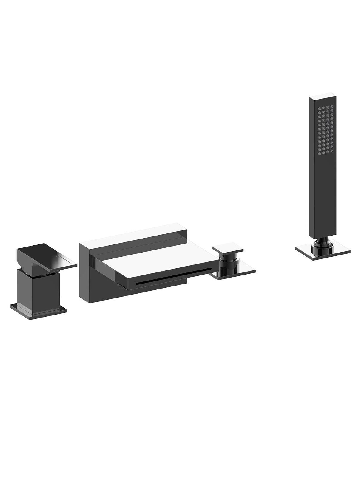 Смеситель для ванны с 4 отверстиями Rubinetterie Frattini Vita Due ARCH-00012885 - Вид №1