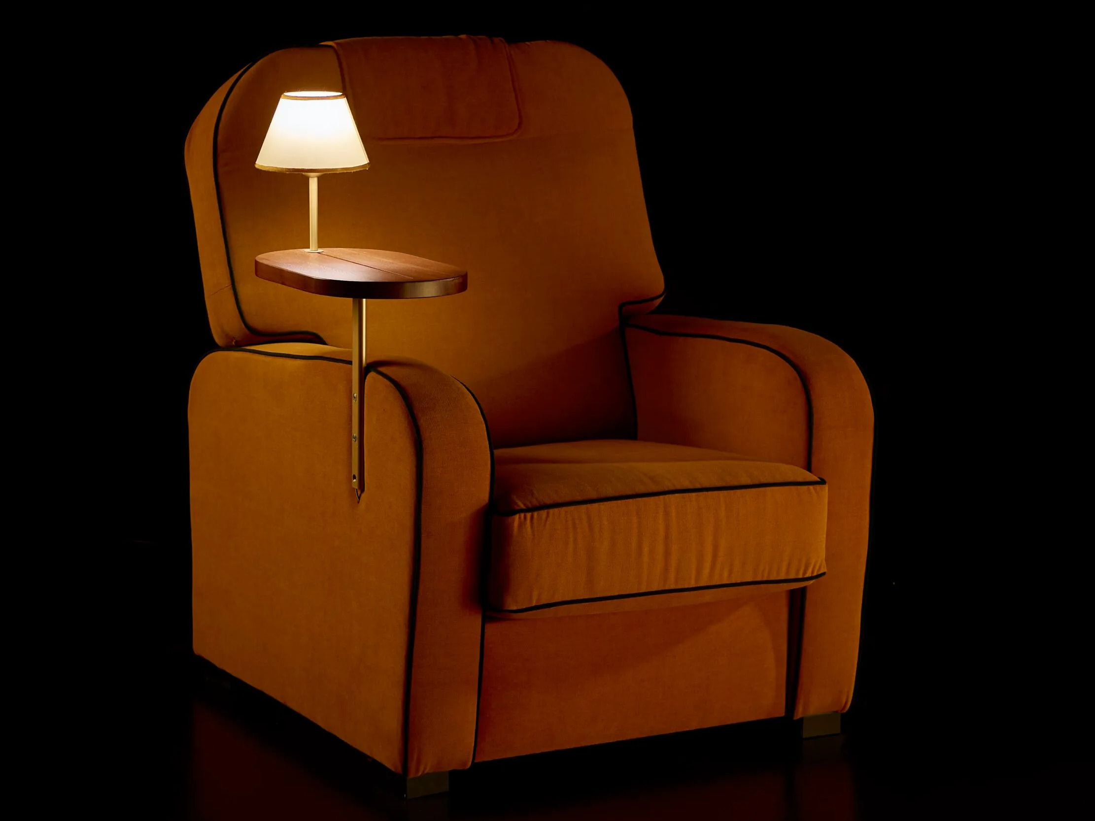 Тканевое кресло для кинотеатра с подголовником CINEARREDO BARBERINI MORETTO ARCH-00111386 - Вид №16