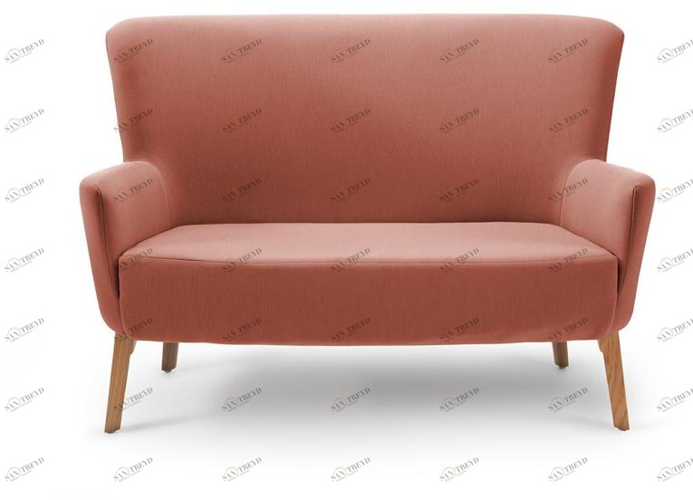 Deadgood 2-местный тканевый диван Love L2