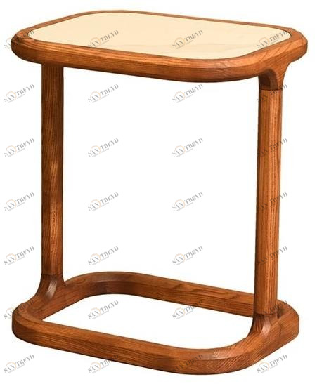 Morelato Прямоугольный журнальный столик со столешницей из ясеня и мрамора Bellagio sun-id-1440199