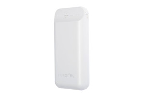 16389655 Внешний аккумулятор Li-pol, 20000 мАч, 2 USB, 2.1 A/1 A 4601755 LUAZON