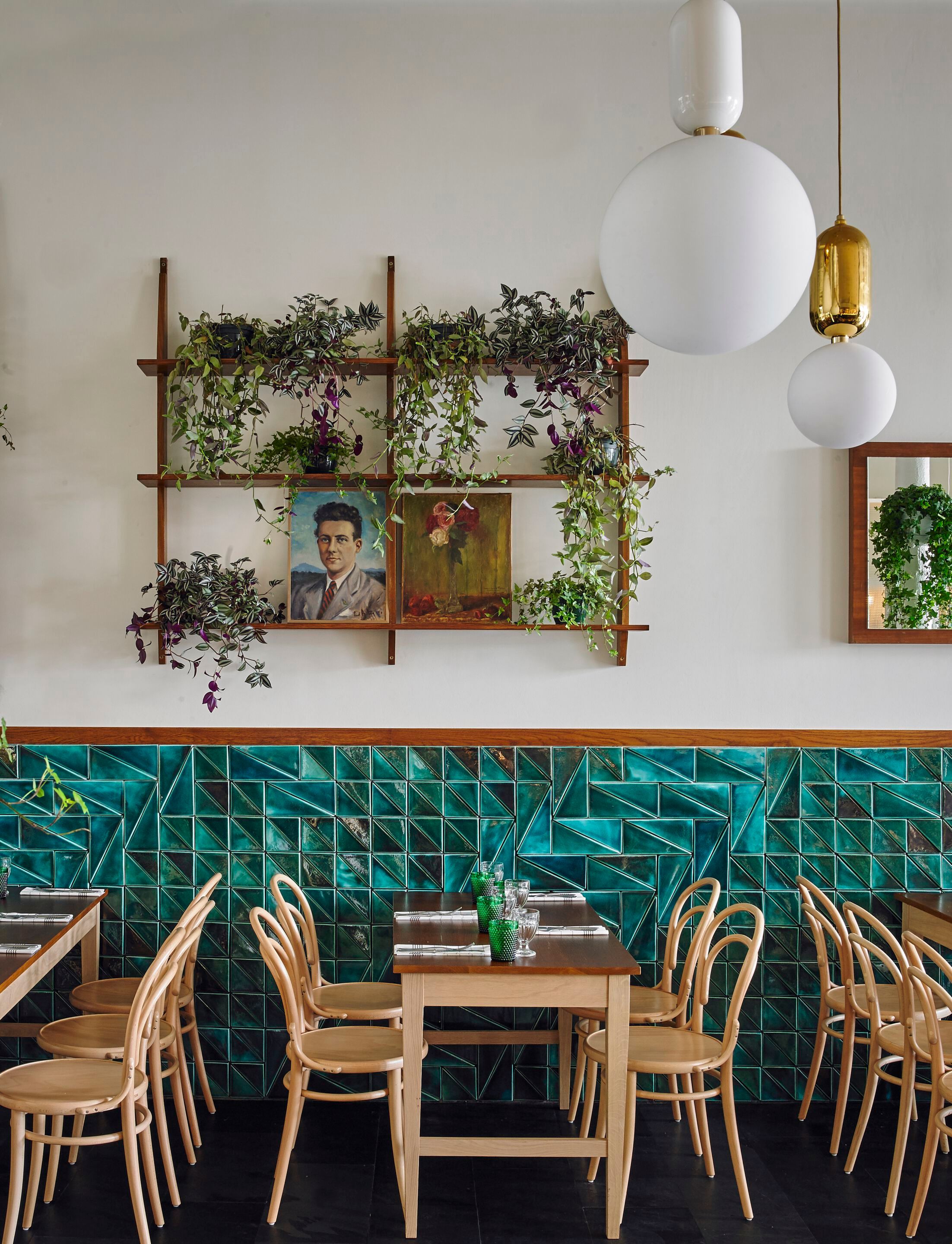 Керамическая и опаловая стеклянная подвесная лампа PARACHILNA Aballs ARCH-00061642 - Вид №41