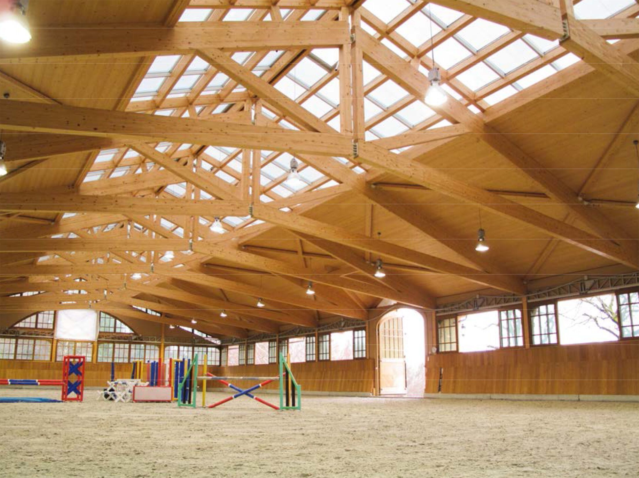 Деревянная кровля и ферма SIMONIN Coperture e capriate in legno lamellare ARCH-00037575 - Вид №6