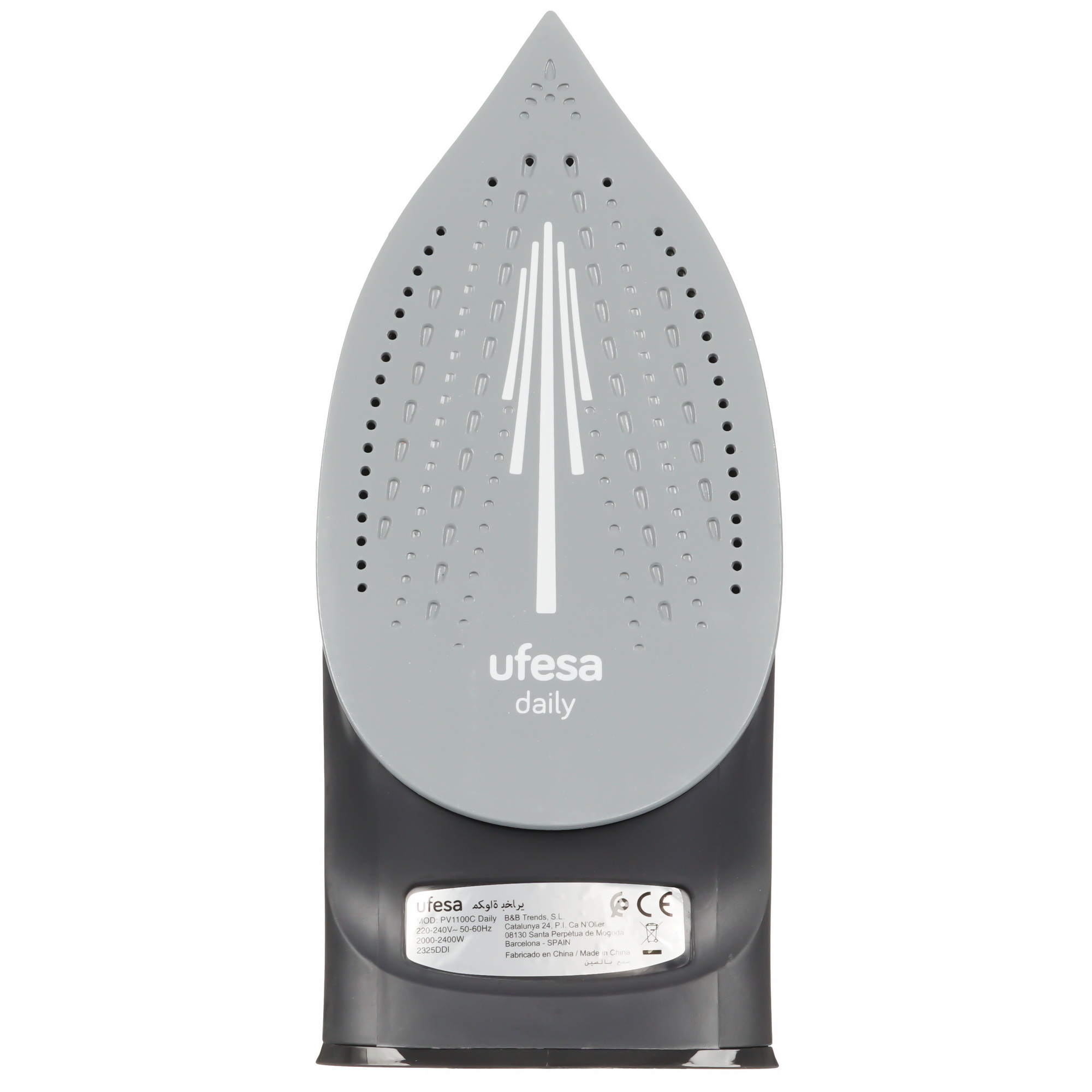 9140840 Утюг UFESA Daily PV1100C черный STDN-0135634 - Вид №3