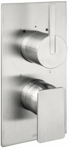 Fir Italia Смеситель для душа из нержавеющей стали с переключателем и тарелкой Playsteel 58 5850178