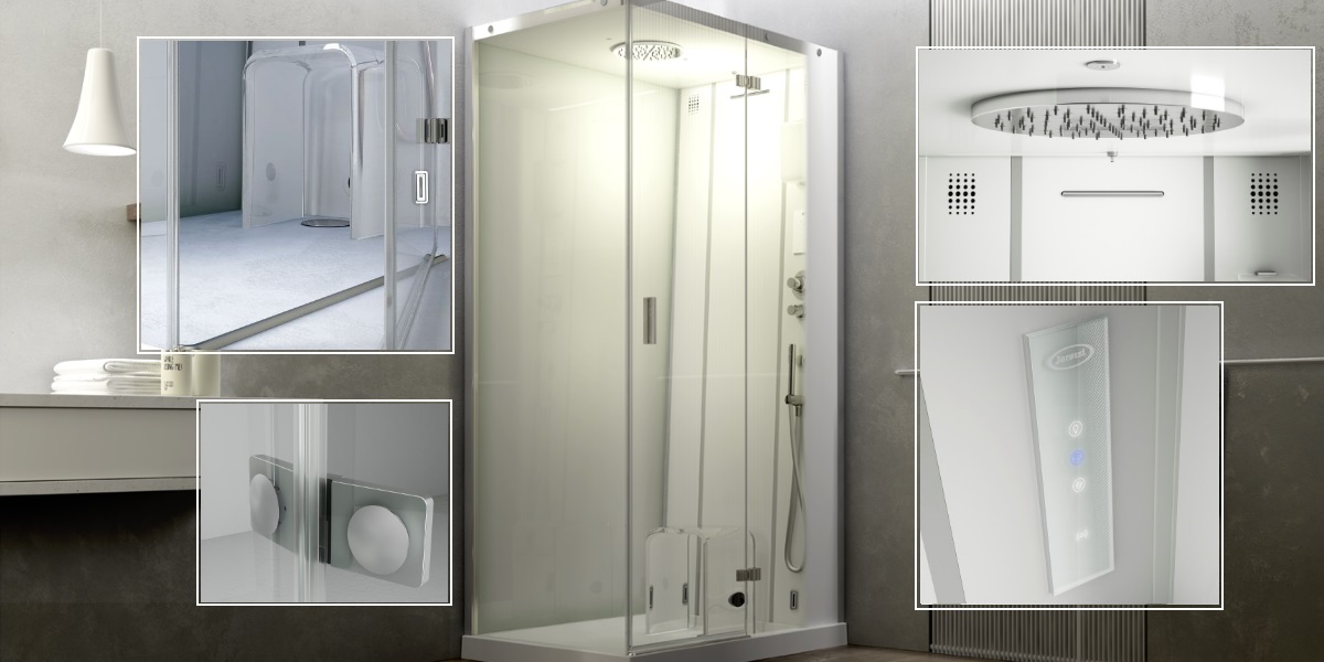 Паровая кабина Cloud 120 Dream 9448-293A Sx Jacuzzi 9448293ASX - Вид №1