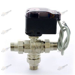 Кран сгон НН 1" 3-ходовой с сервоприводом MODULO COMPACT EMMETI 1425810