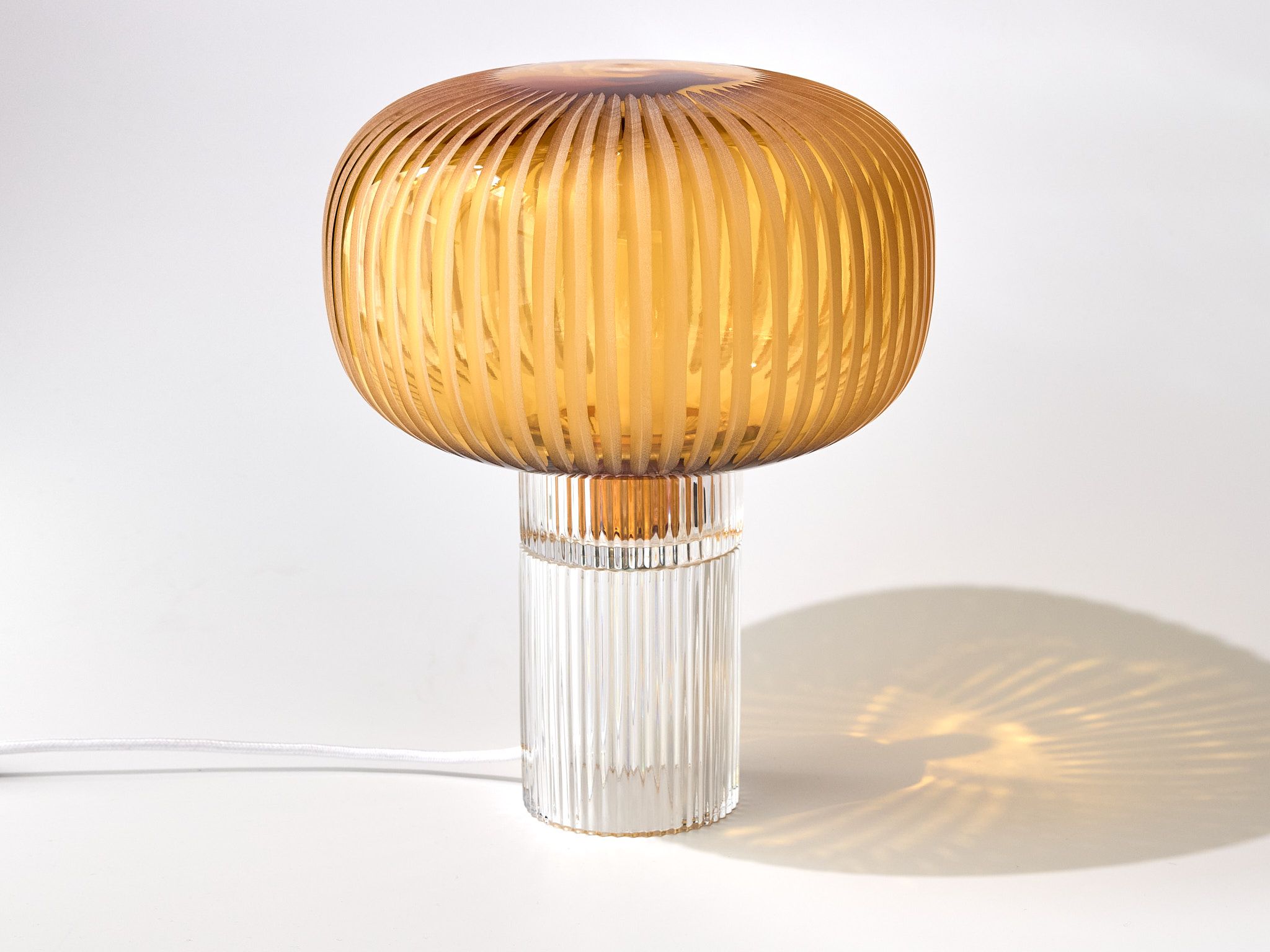 Настольная лампа из дутого стекла Studio Bojola NINA+GRANDE ARCH-00025992 - Вид №2